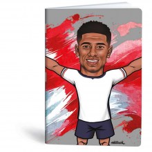 Bilježnica A4 40 listova diktando Football icons